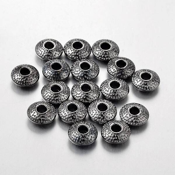 Tibetan Style Alloy Spacer Beads