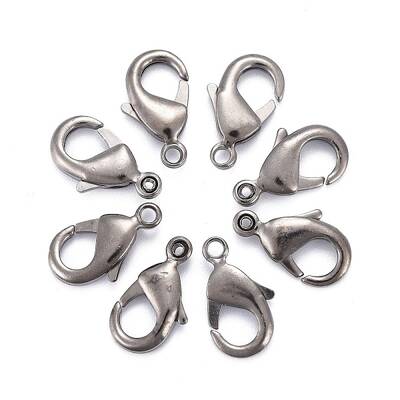 Brass Lobster Claw Clasps