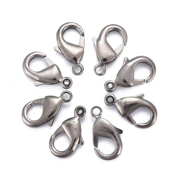 Brass Lobster Claw Clasps