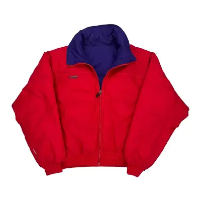 Columbia Jacket - Large Red Nylon