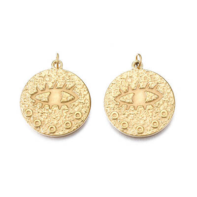 Ion Plating(IP) 304 Stainless Steel Pendants