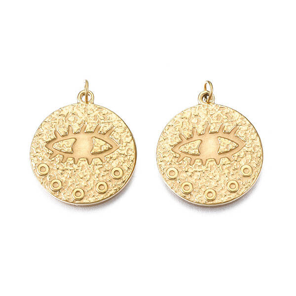 Ion Plating(IP) 304 Stainless Steel Pendants