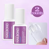 False Nail Glue, Quick Dry Nail Glue, Professional Nail Art Glue, Nail Art & Nail Polish Accessories for Women & Girls, Chri...