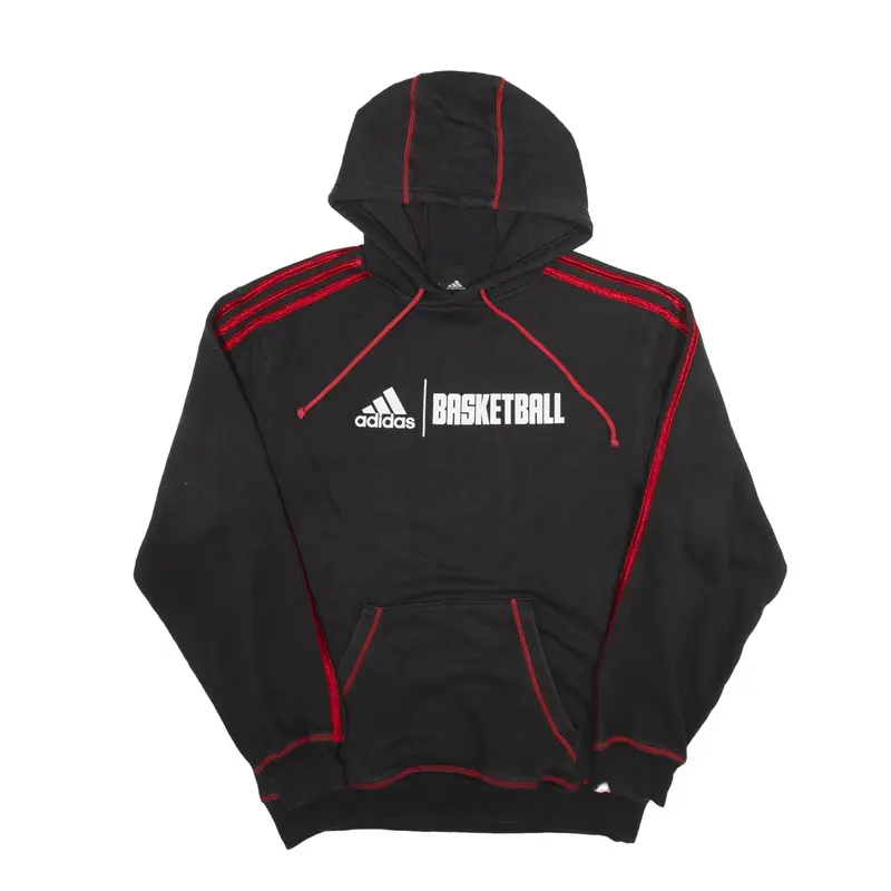 ADIDAS 2008 Hoodie Black Pullover Mens S