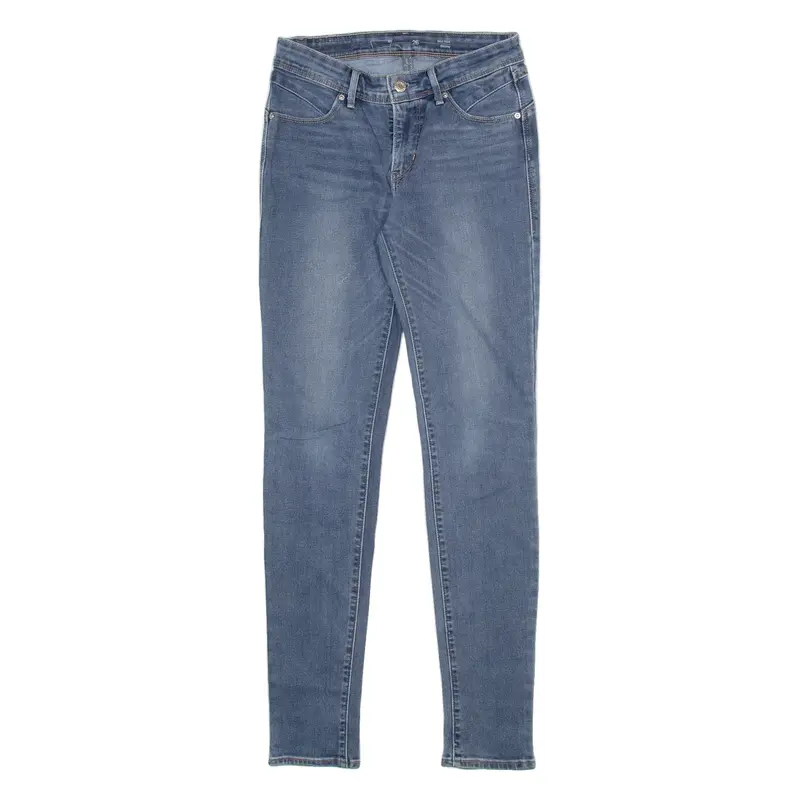 LEVI'S Womens Jeans Blue Slim Skinny Stone Wash W26 L32