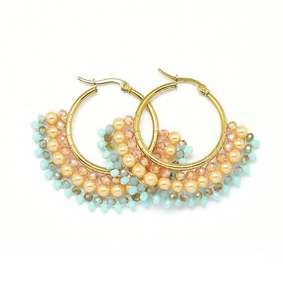 304 Stainless Steel Hoop Earrings