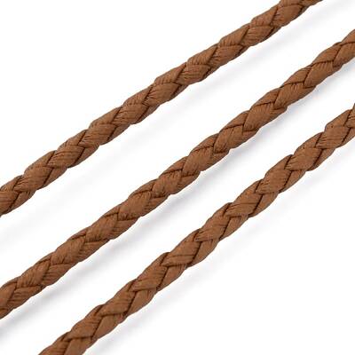 Braided PU Leather Cords