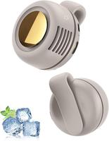 Father's Day gift Portable Silent Mini Bladeless Electric Fan,Mini Whirlwind Fan for Waist Clip Fan(3-Speed),Hands-Free Neck ...