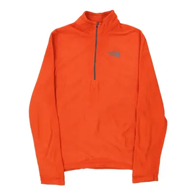 The North Face Fleece - Medium Orange Polyester