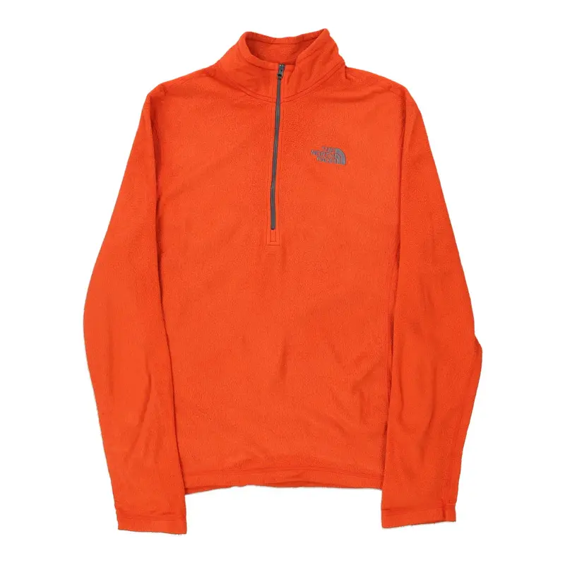 The North Face Fleece - Medium Orange Polyester