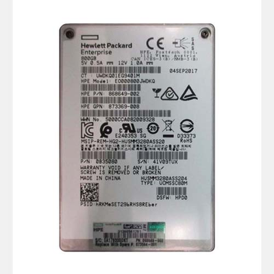 HP 873564-001 | 800GB Multi-Level Cell SAS 12Gb/s Hot Swappable Write Intensive SFF 2.5-Inch Solid State Drive for ProLiant X...