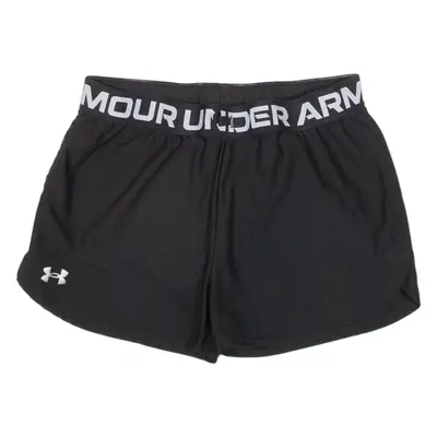 UNDER ARMOUR Girls Sports Shorts Black Loose L W25
