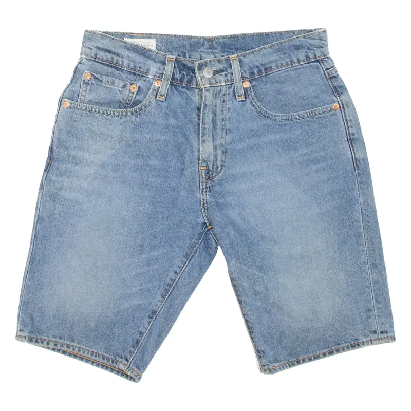 LEVI'S 502 Mens Denim Shorts Blue S W28