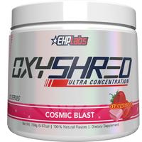 EHPlabs OxyShred Ultra Concentration Pre Workout Powder - 33 Serves, 150mg Caffeine, sugar free, Vegan-Friendly, Gluten-Free,...