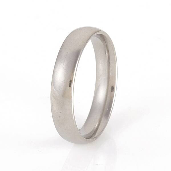 Tarnish Resistant 201 Stainless Steel Plain Band Rings