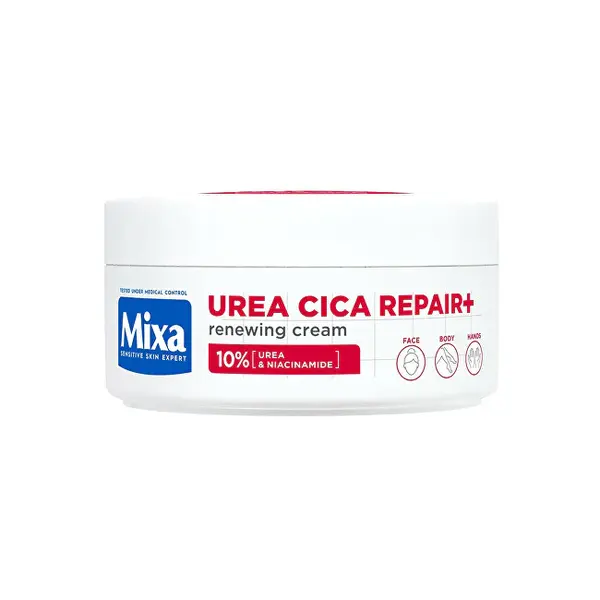 Mixa Trattamento Corpo Rigenerante Per Pelli Molto Secche E Ruvide Urea Cica Repair+ (Crema Rinnovatrice) 150 Ml