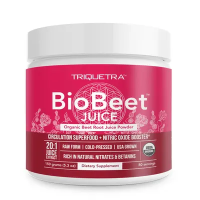 Organic BioBeet Juice Powder- 20:1 Concentrate Healthcare Dietary