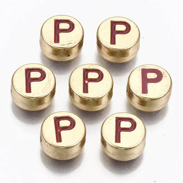 Alloy Enamel Beads