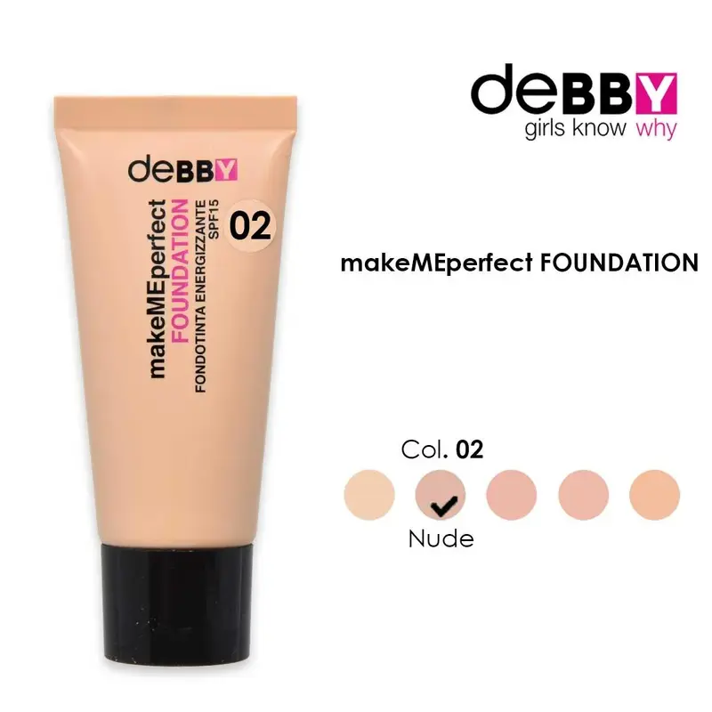 Debby foundation make me perfect 02 nude