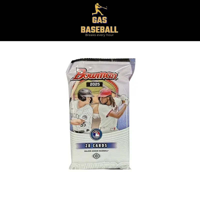 Topps 2025 Bowman Jumbo Pack Divisional