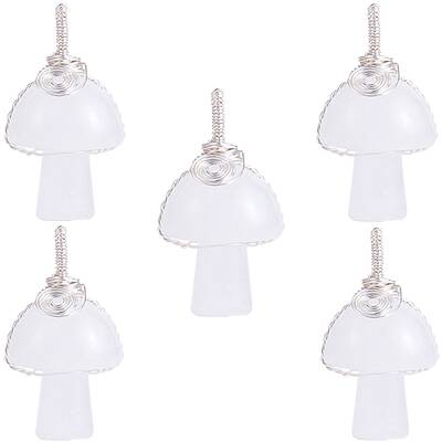Natural Quartz Crystal Pendants
