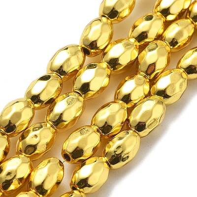 Synthetic Magnetic Hematite Beads Strands