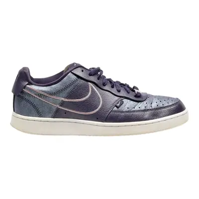 NIKE Court Vision 2021 Sneaker Trainers Purple Leather Womens UK 7.5