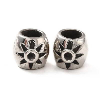 316 Surgical Stainless Steel European Beads