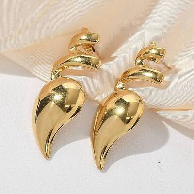 304 Stainless Steel Stud Earrings