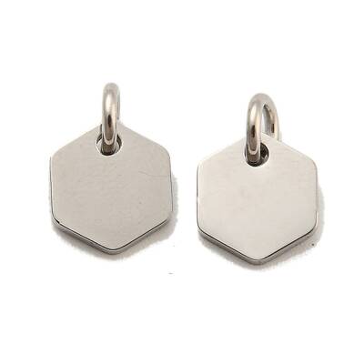 Non-Tarnish 304 Stainless Steel Charms