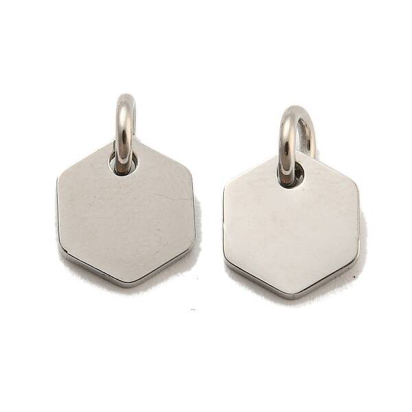 Non-Tarnish 304 Stainless Steel Charms