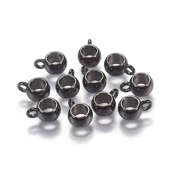 Tibetan Style Alloy Tube Bails
