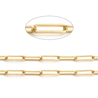 Brass Paperclip Chains
