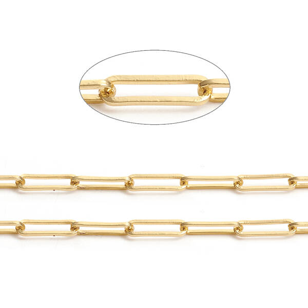 Brass Paperclip Chains