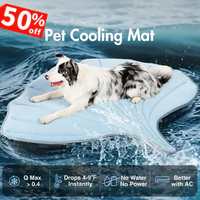cooling pet Mat, Eco-friendly Cooling Pad for Large Dog, Pet Cooling Mats for Dog bed and Cat house, Use in Crate, Tunk, Camp...