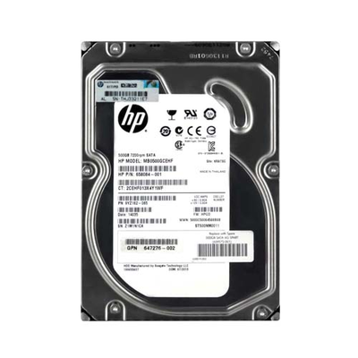 658084-001 HP 500GB 6Gb/s SATA 7200 3.5-inch Hard Drive