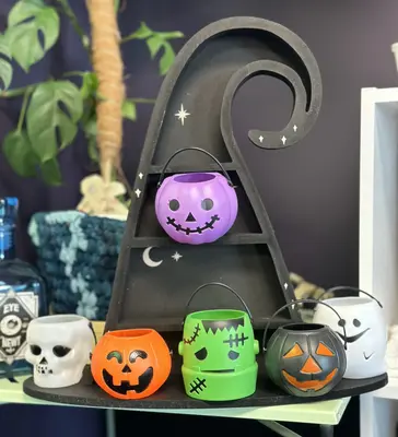 Spooky Crystal Boo Bucket- The Crystal Hippie