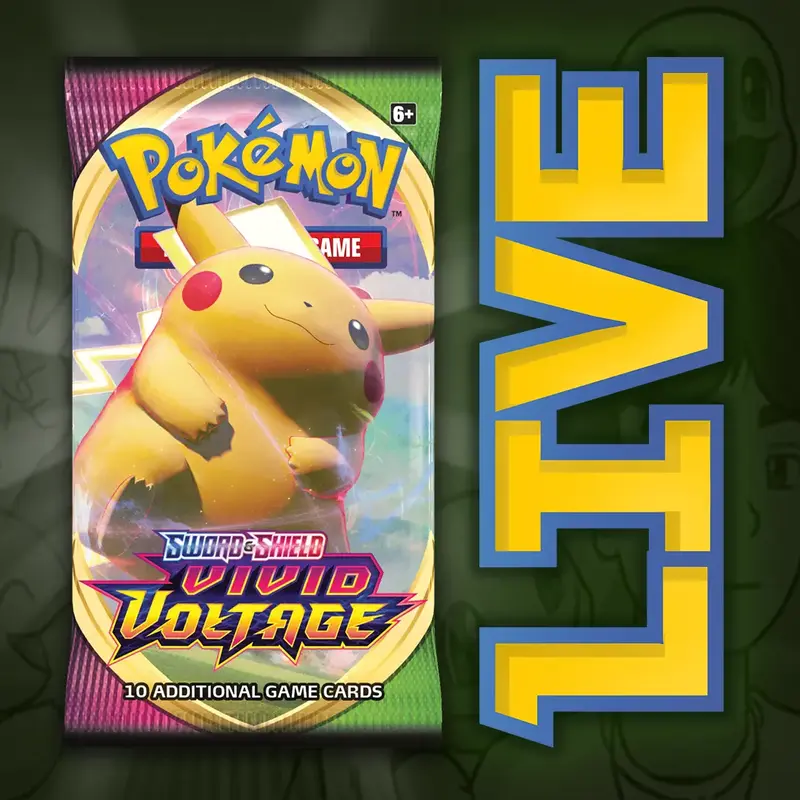 POKEMON: SWORD & SHIELD VIVID VOLTAGE: BOOSTER PACK