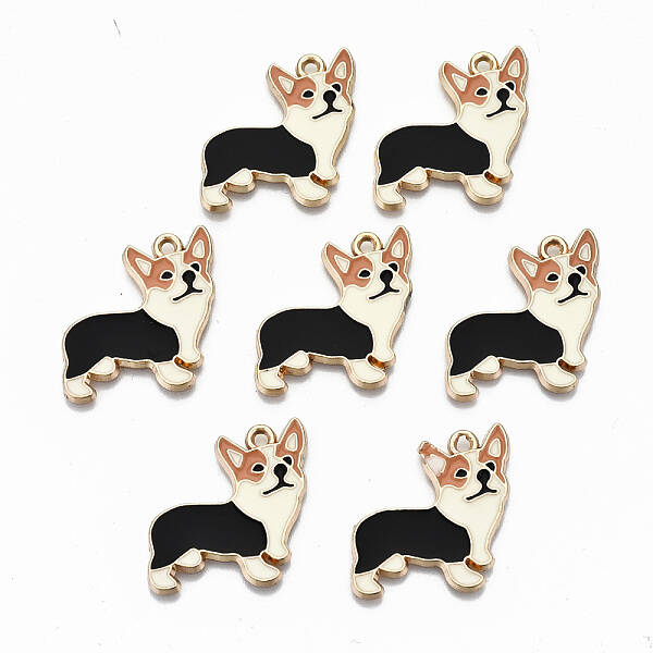 Alloy Enamel Pendants