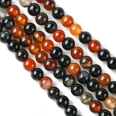 Natural Agate Beads Strands