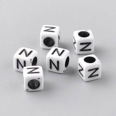 Opaque Acrylic Beads