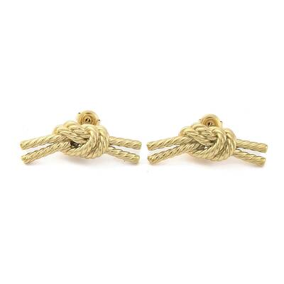 Ion Plating(IP) 304 Stainless Steel Stud Earrings for Women