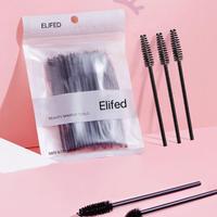 50pcs Disposable Eyelash Brush, Eyelash Spoolie Brush, Mascara Wands Makeup Brushes, Eyelash Extensions Brush, Makeup Brush T...