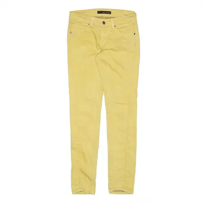 CALVIN KLEIN JEANS Yellow Denim Slim Skinny Jeans Womens W28 L30