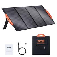 VEVOR Portable Solar Panel, Monocrystallin 100-200W Foldable e ETFE Solar Charger, 23% Efficiency Solar Panel with Type C, DC...