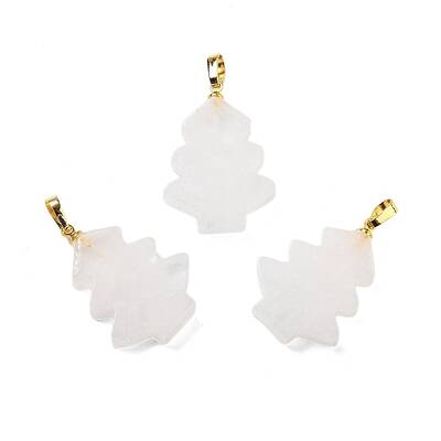 Natural Quartz Crystal Pendants
