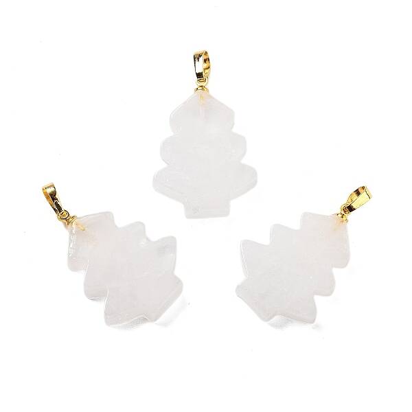 Natural Quartz Crystal Pendants