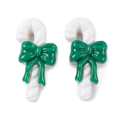 Christmas Decorations Theme Opaque Resin Decoden Cabochons