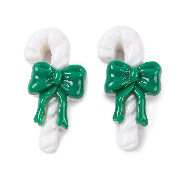 Christmas Decorations Theme Opaque Resin Decoden Cabochons