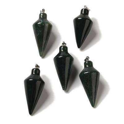 Natural Indian Agate Pendants